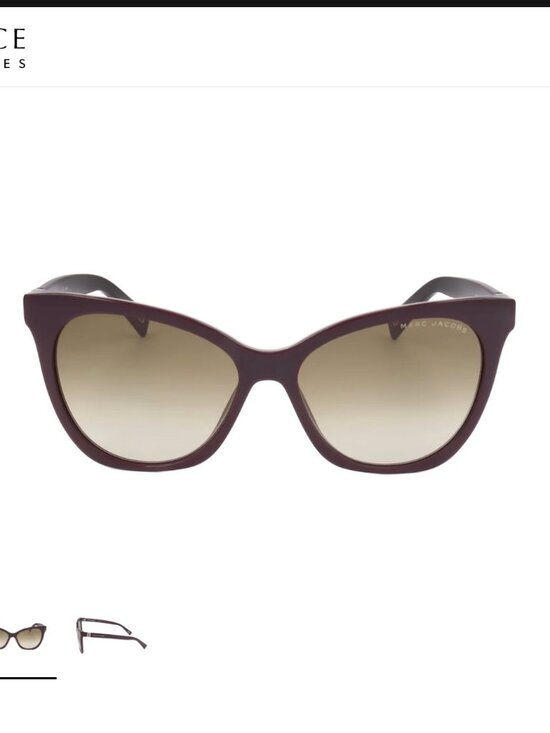 NEW Marc Jacobs MARC 336/S 0T7 Plum Sunglasses with case main image 8